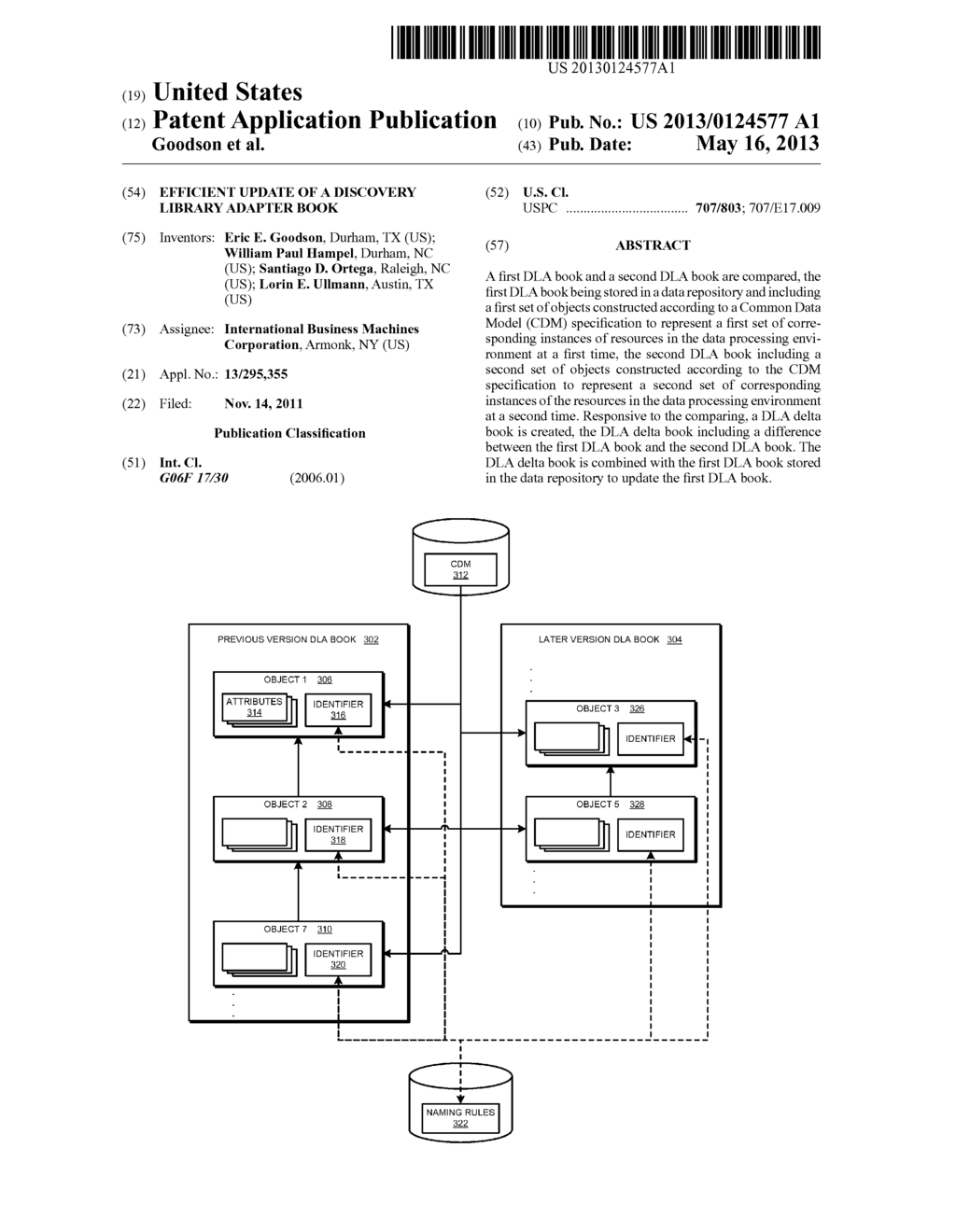 EFFICIENT UPDATE OF A DISCOVERY LIBRARY ADAPTER BOOK - diagram, schematic, and image 01