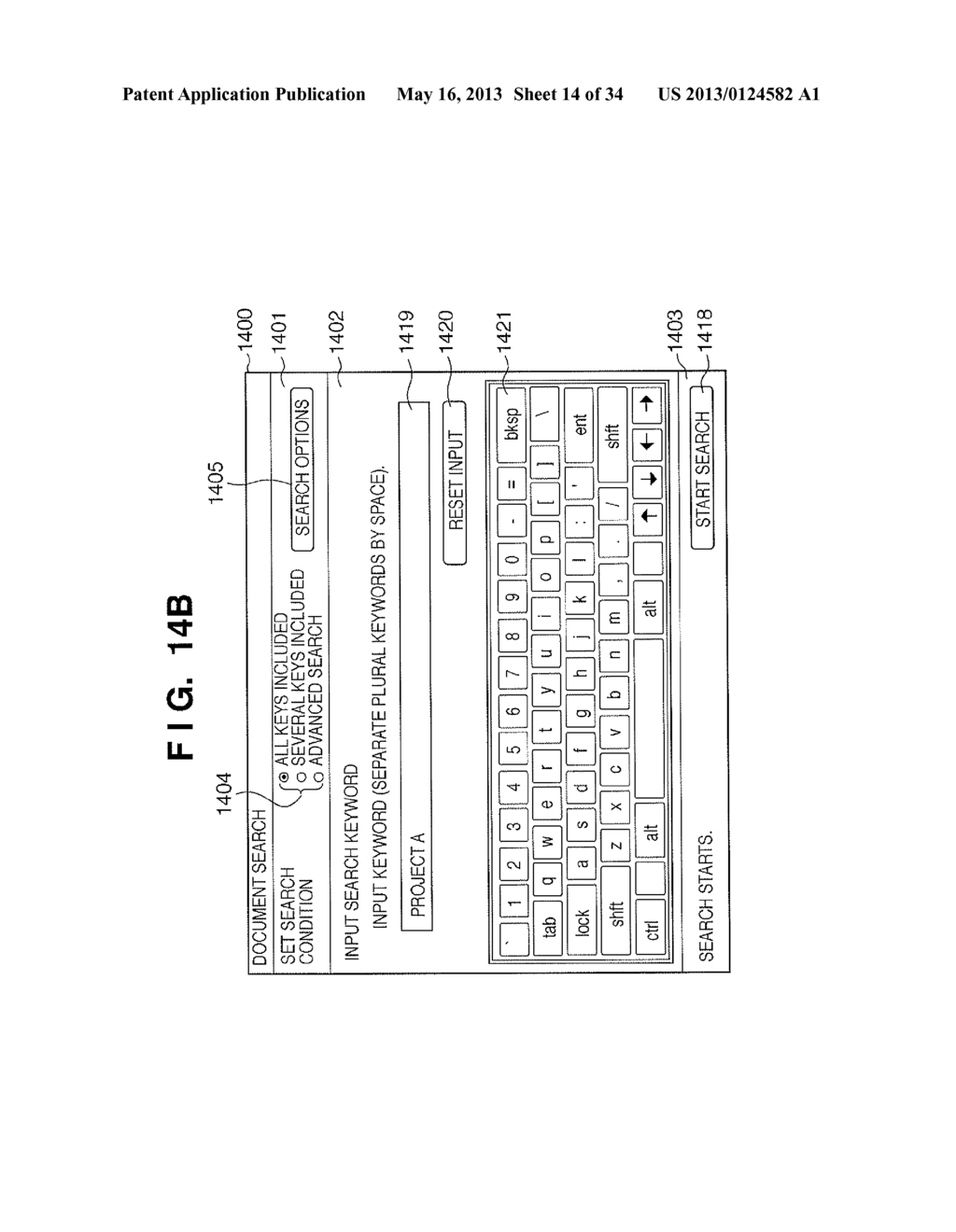 DOCUMENT PROCESSING SYSTEM AND CONTROL METHOD THEREOF, PROGRAM, AND     STORAGE MEDIUM - diagram, schematic, and image 15