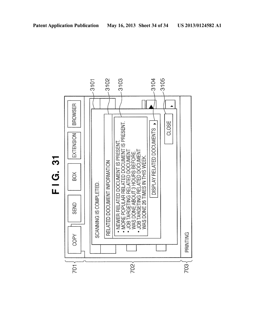 DOCUMENT PROCESSING SYSTEM AND CONTROL METHOD THEREOF, PROGRAM, AND     STORAGE MEDIUM - diagram, schematic, and image 35