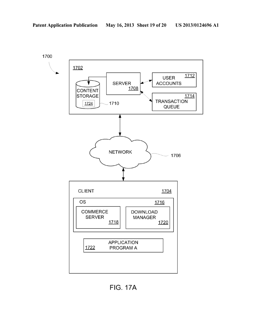 APPLICATION PRODUCTS WITH IN-APPLICATION SUBSEQUENT FEATURE ACCESS USING     NETWORK-BASED DISTRIBUTION SYSTEM - diagram, schematic, and image 20