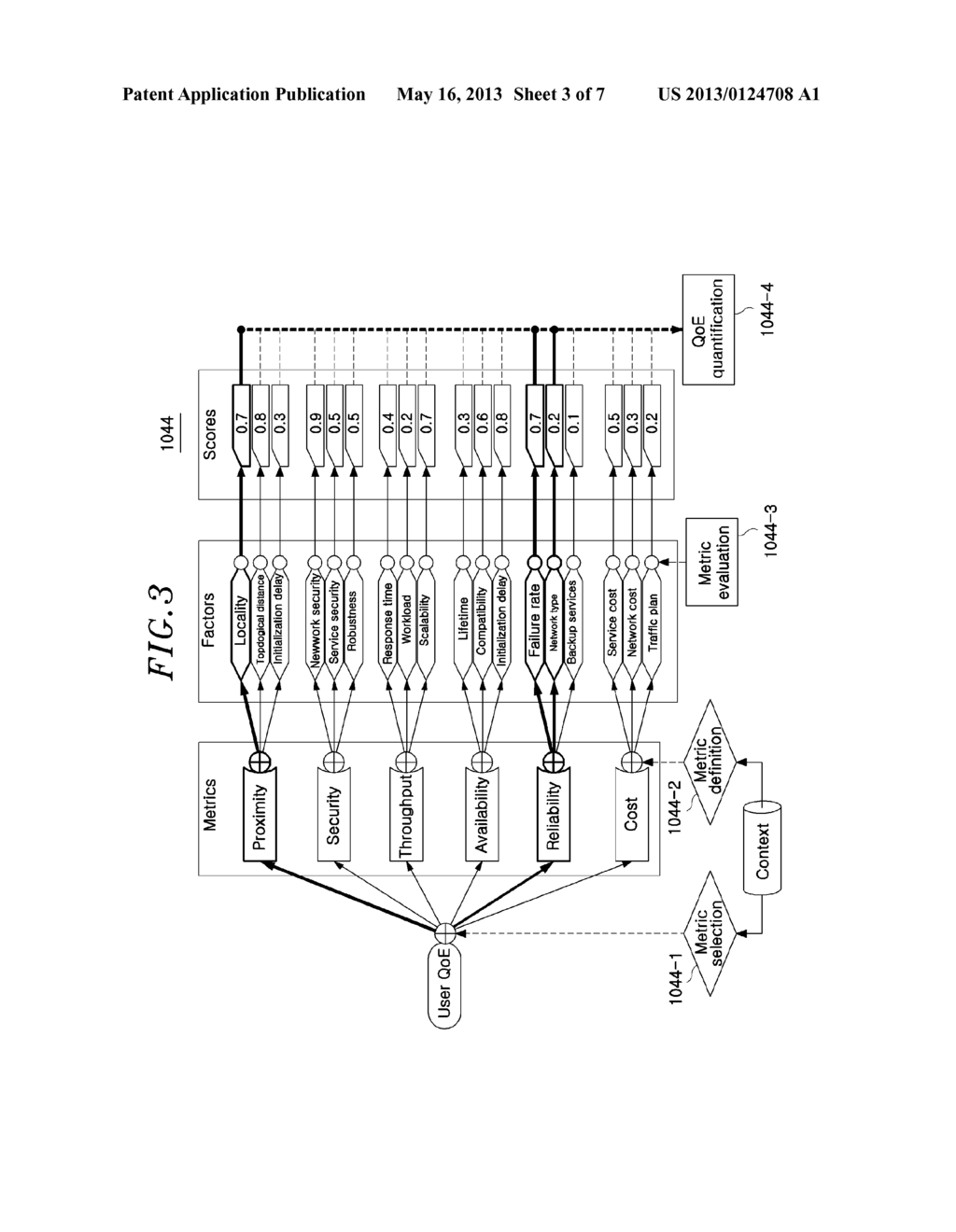 METHOD AND SYSTEM FOR ADAPTIVE COMPOSITE SERVICE PATH MANAGEMENT - diagram, schematic, and image 04