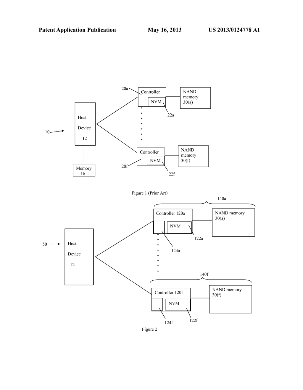 METHOD OF STORING HOST DATA AND META DATA IN A NAND MEMORY, A MEMORY     CONTROLLER AND A MEMORY SYSTEM - diagram, schematic, and image 02