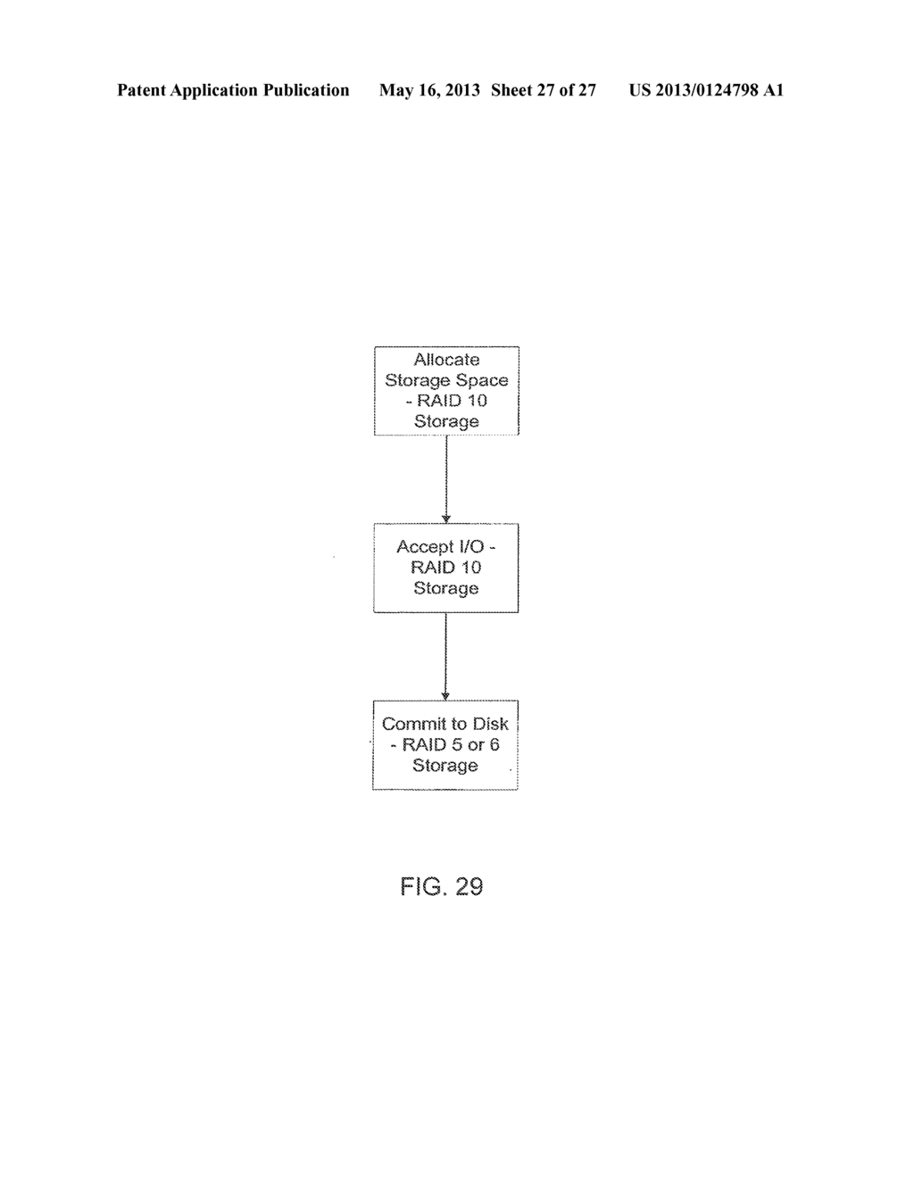 SYSTEM AND METHOD FOR TRANSFERRING DATA BETWEEN DIFFERENT RAID DATA     STORAGE TYPES FOR CURRENT DATA AND REPLAY DATA - diagram, schematic, and image 28