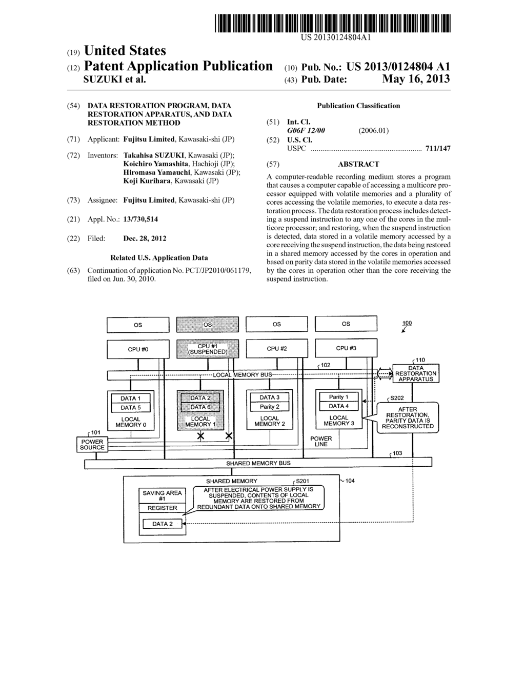 DATA RESTORATION PROGRAM, DATA RESTORATION APPARATUS, AND DATA RESTORATION     METHOD - diagram, schematic, and image 01