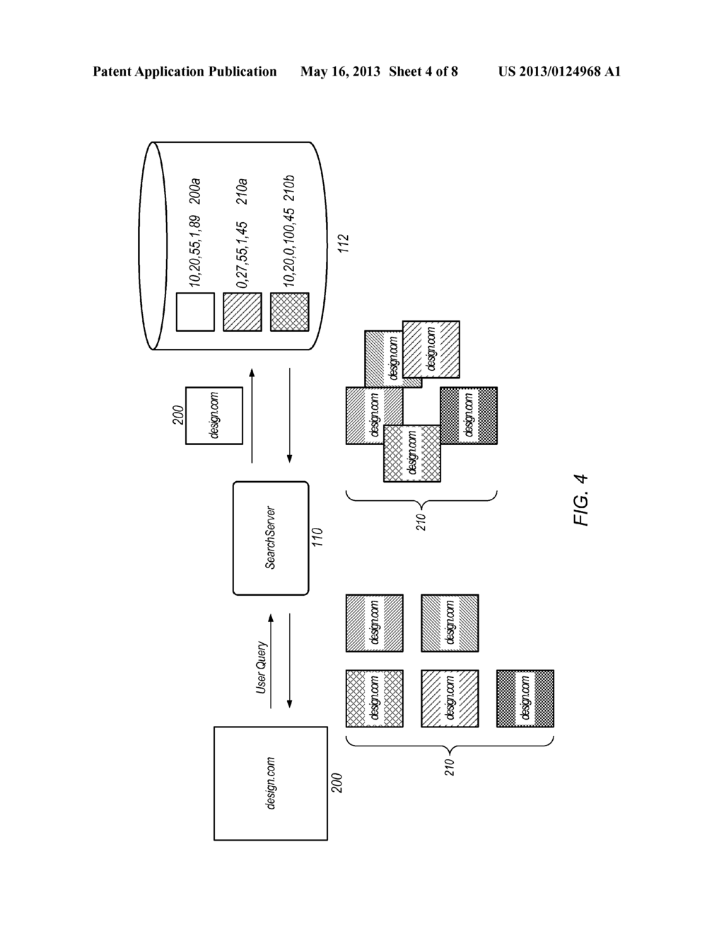 System and Method for Using Design Features to Search for Page Layout     Designs - diagram, schematic, and image 05