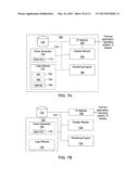 Interstitial navigation panel for navigating data representing content and     applications diagram and image