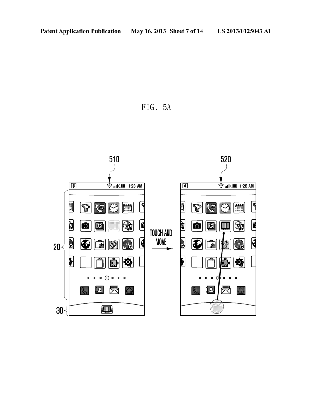 USER INTERFACE PROVIDING METHOD AND APPARATUS FOR MOBILE TERMINAL - diagram, schematic, and image 08