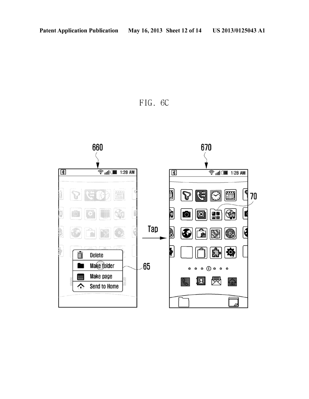 USER INTERFACE PROVIDING METHOD AND APPARATUS FOR MOBILE TERMINAL - diagram, schematic, and image 13