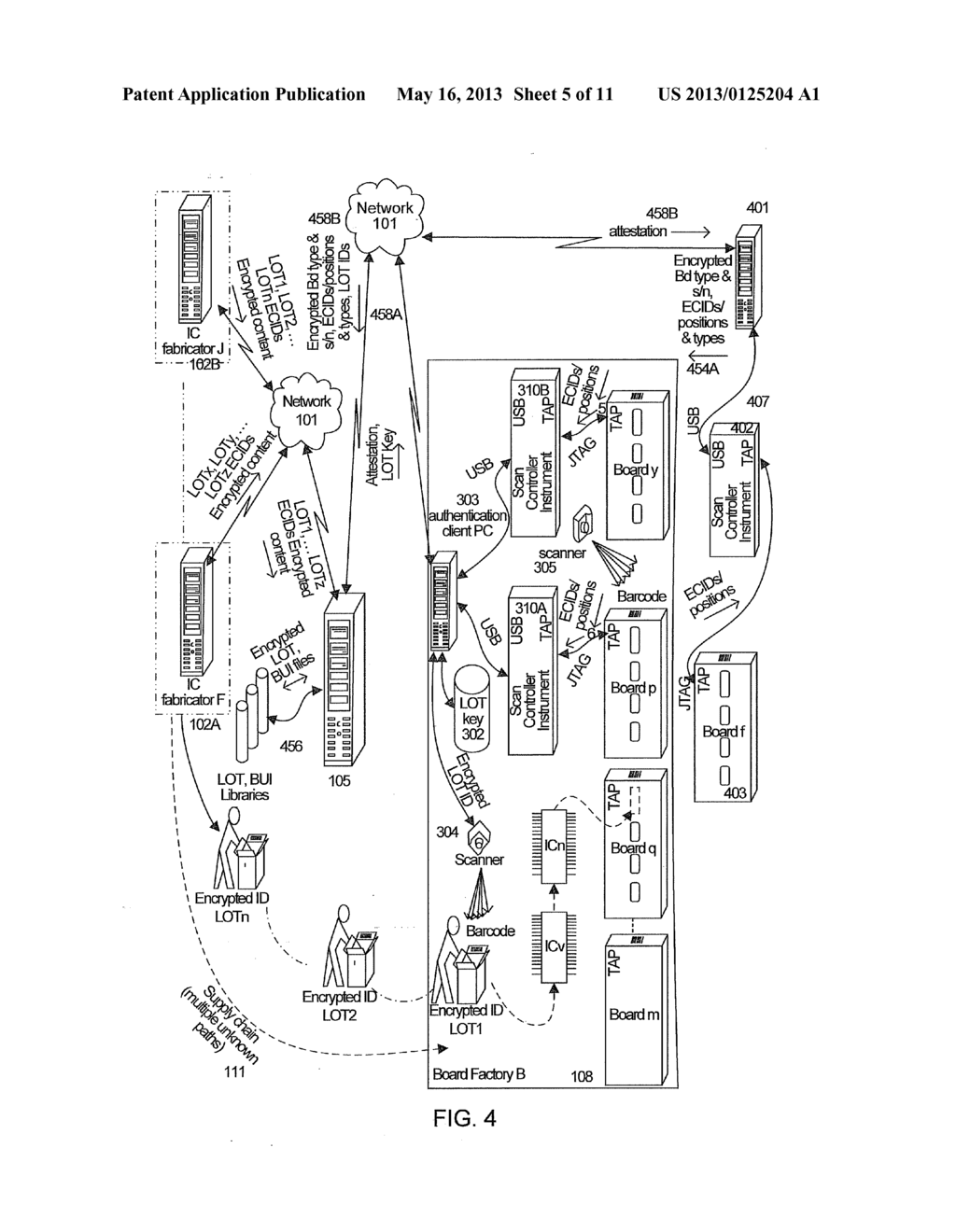 SYSTEMS AND METHODS OF DEVICE AUTHENTICATION INCLUDING FEATURES OF CIRCUIT     TESTING AND VERIFICATION IN CONNECTION WITH KNOWN BOARD INFORMATION - diagram, schematic, and image 06