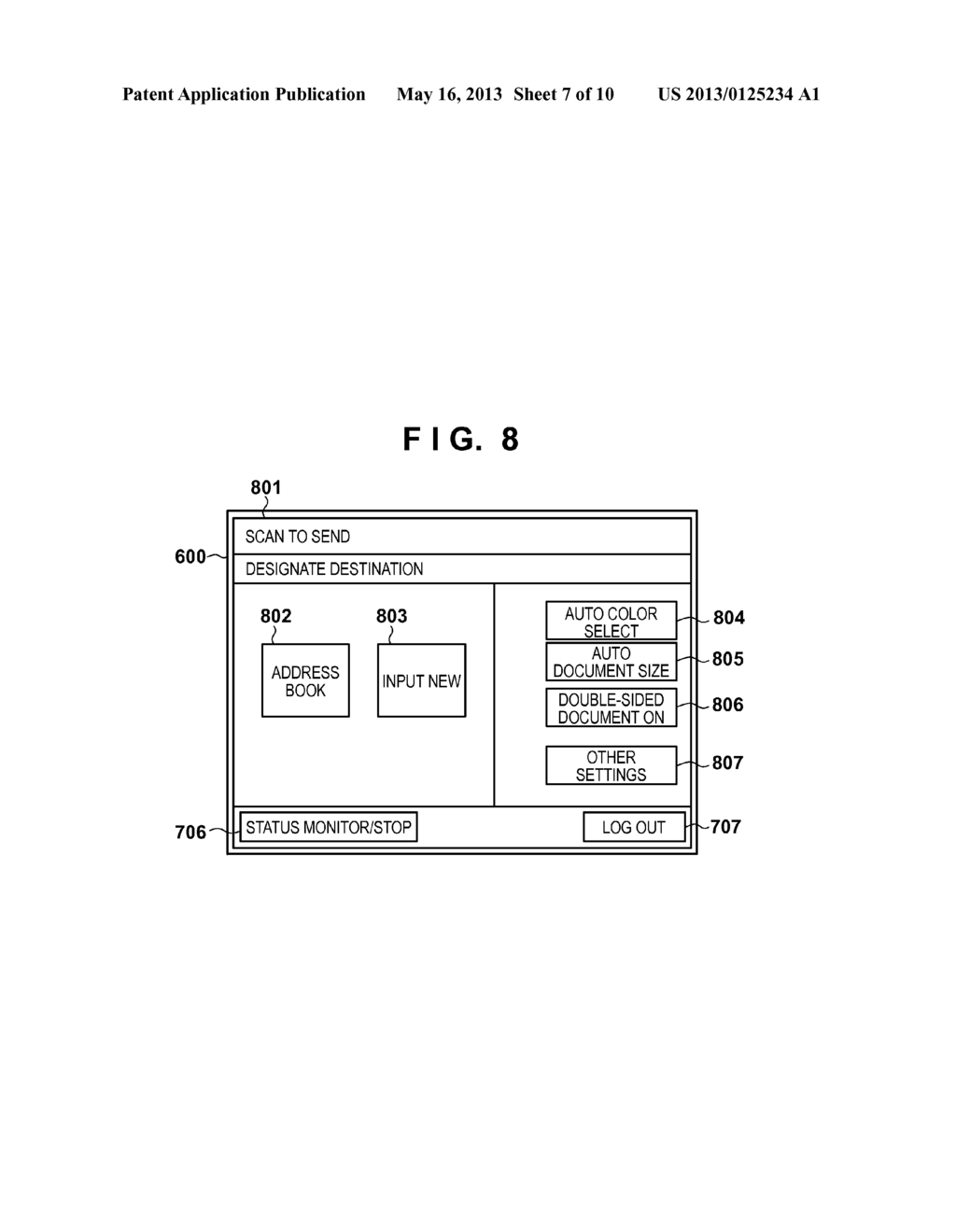 IMAGE FORMING APPARATUS, IMAGE FORMING APPARATUS CONTROL METHOD, AND     STORAGE MEDIUM STORING PROGRAM - diagram, schematic, and image 08