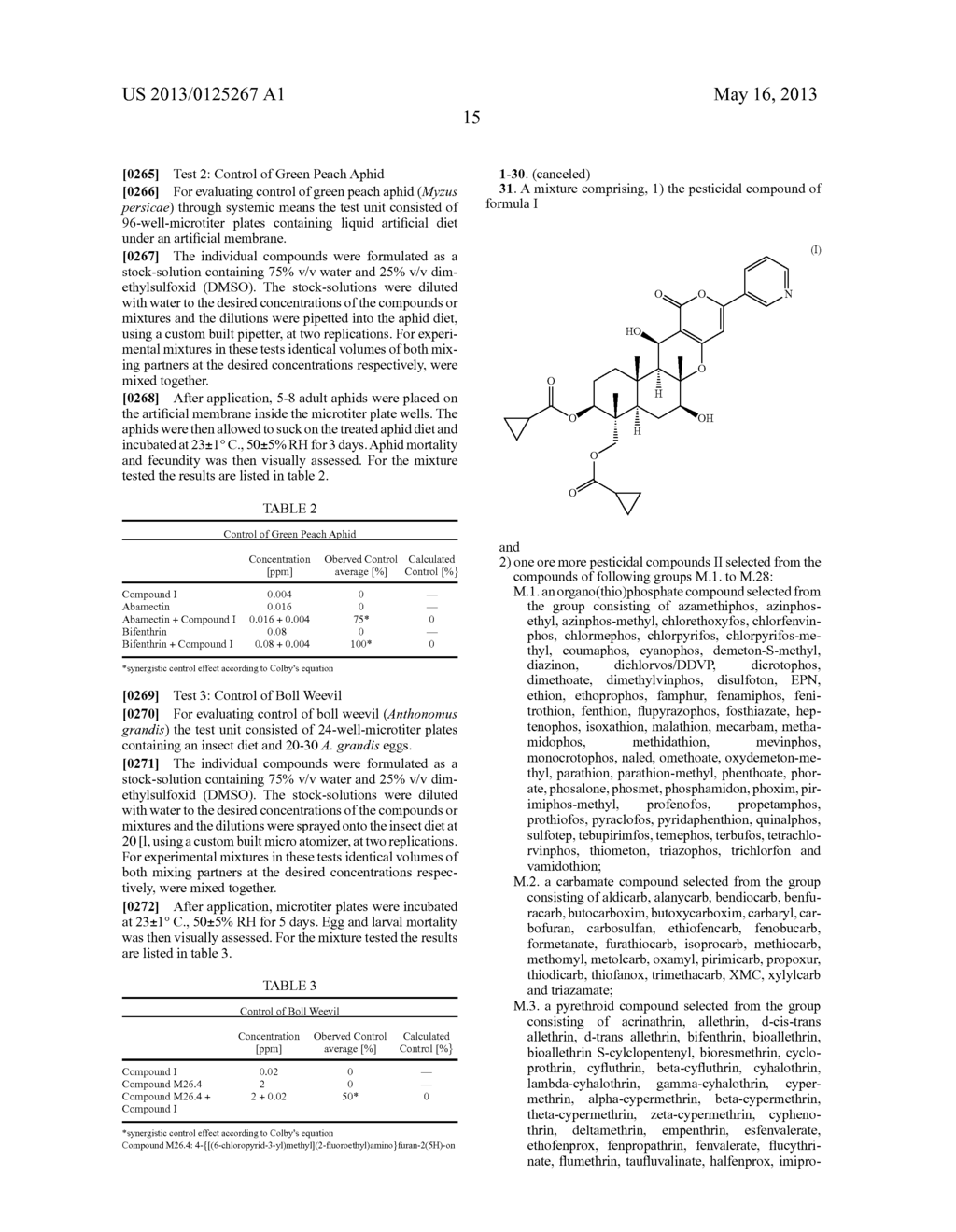 Pesticidal Mixtures - diagram, schematic, and image 16