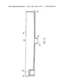 SHOWER ENCLOSURE DESIGN AND ASSEMBLY METHODS USING PREFABRICATED SHOWER     BENCHES diagram and image