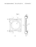 Tooling for holding a vehicle wheel bearing or wheel bearing seal, method     of installing or maintaining a set of vehicle wheels and set of wheels     using such tooling diagram and image