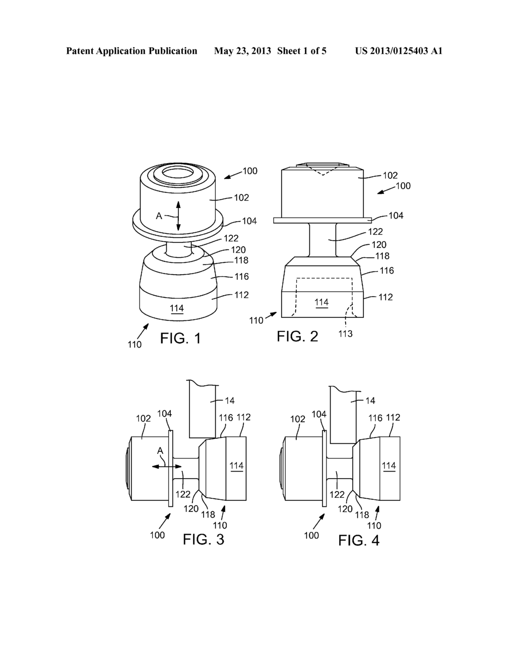 Dual Taper Release Button for Folding Knife - diagram, schematic, and image 02