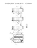 METHOD AND CONTROL SYSTEM FOR CONTROLLING SUPPLY OF HEAT ENERGY FROM A     FURNACE TO MULITPLE DRYERS diagram and image