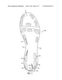 Article Of Footwear With A Lateral Offset Heel Stud diagram and image