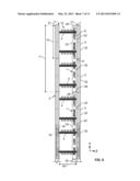 APPARATUS AND METHOD FOR CONSTRUCTION OF STRUCTURES UTILIZING INSULATED     CONCRETE FORMS diagram and image