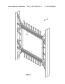 APPARATUS AND METHOD FOR CONSTRUCTION OF STRUCTURES UTILIZING INSULATED     CONCRETE FORMS diagram and image