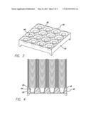 METHOD OF TRANSPORTING PREFORMED FLOWER POT COVERS diagram and image