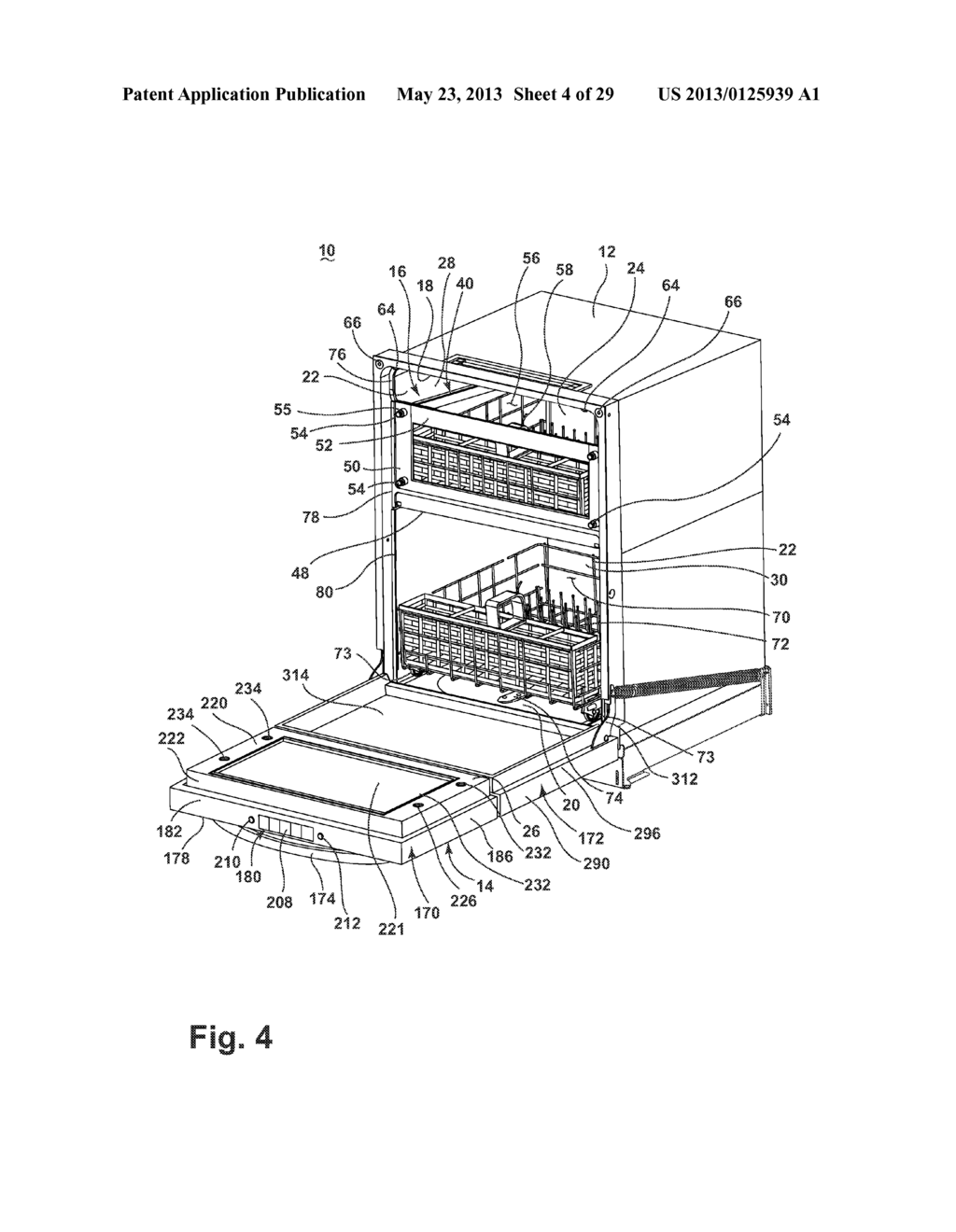 DISHWASHER WITH TRANSFORMING DOOR - diagram, schematic, and image 05