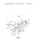 Umbrella for Holding a Golf Club diagram and image