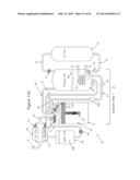 COMPRESSED AIR ENERGY STORAGE SYSTEM UTILIZING TWO-PHASE FLOW TO     FACILITATE HEAT EXCHANGE diagram and image