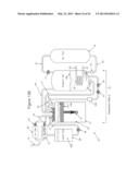 COMPRESSED AIR ENERGY STORAGE SYSTEM UTILIZING TWO-PHASE FLOW TO     FACILITATE HEAT EXCHANGE diagram and image