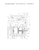 COMPRESSED AIR ENERGY STORAGE SYSTEM UTILIZING TWO-PHASE FLOW TO     FACILITATE HEAT EXCHANGE diagram and image