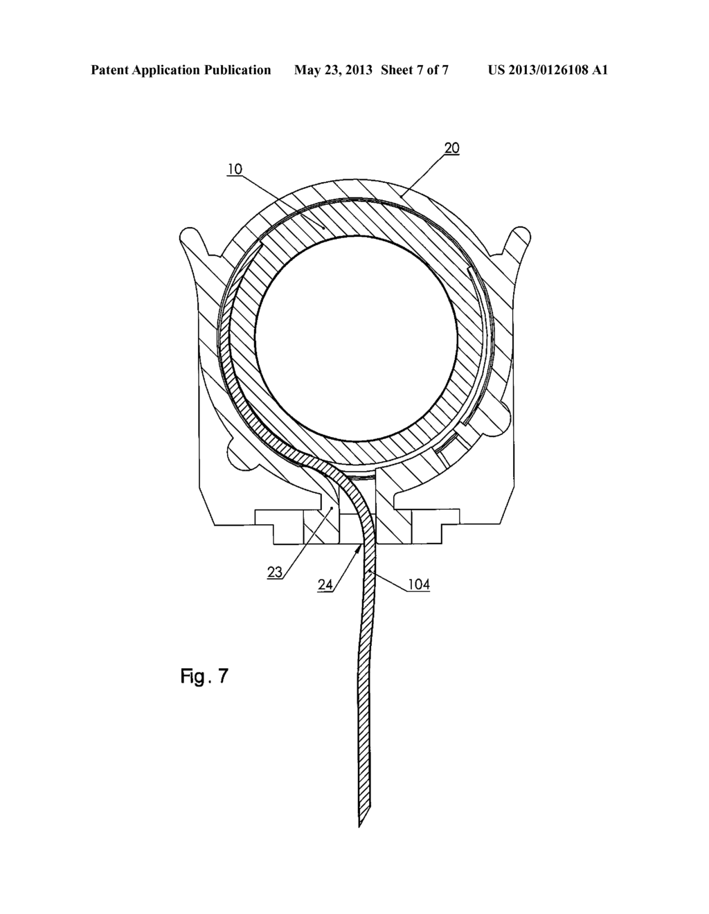 CORD WINDING DEVICE FOR A SCREEN, SUCH AS A WINDOW COVERING - diagram, schematic, and image 08