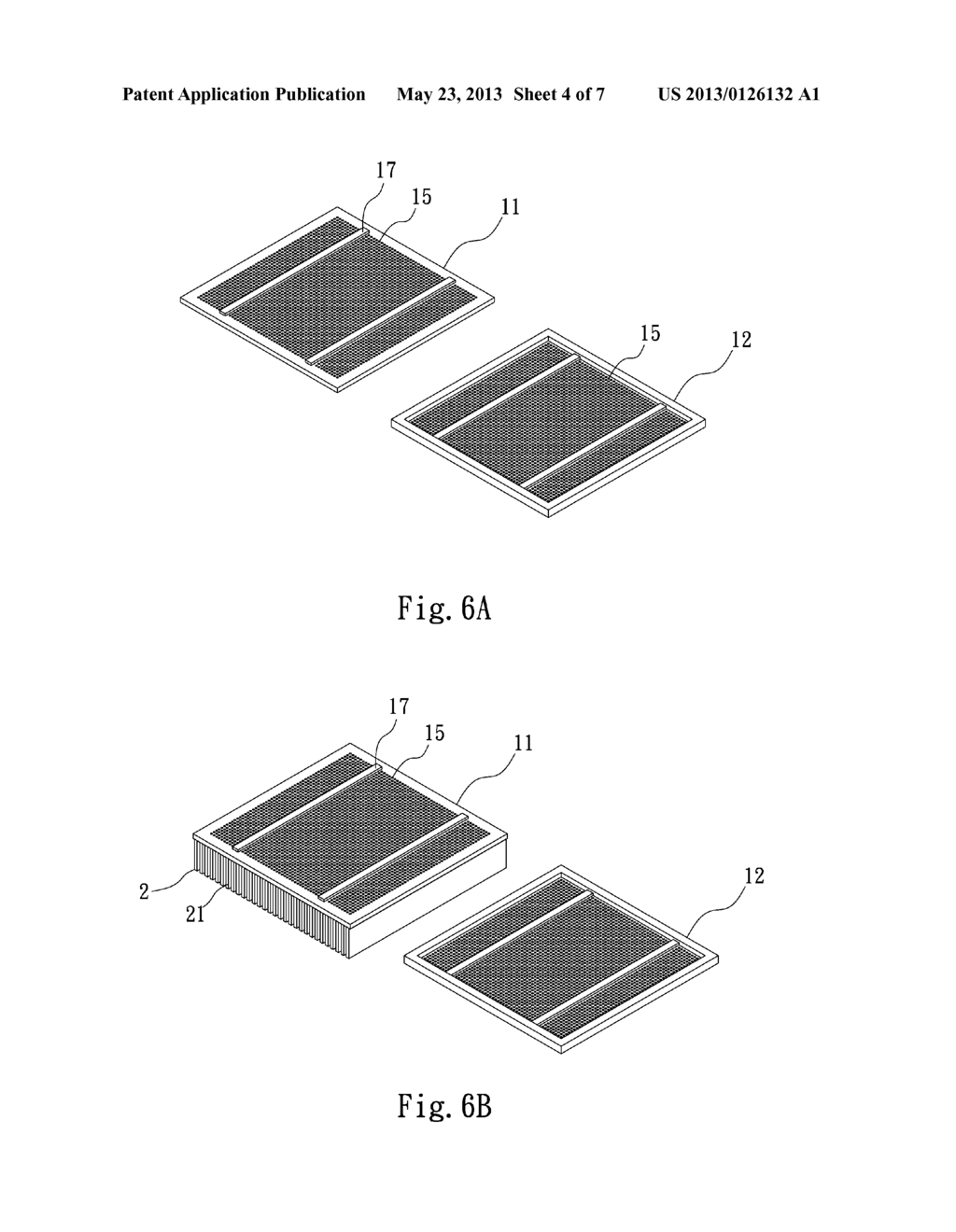 VAPOR CHAMBER WITH INTEGRALLY FORMED WICK STRUCTURE AND METHOD OF     MANUFACTURING SAME - diagram, schematic, and image 05