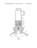 Latching Solenoid Actuator with Container Installation Detection diagram and image