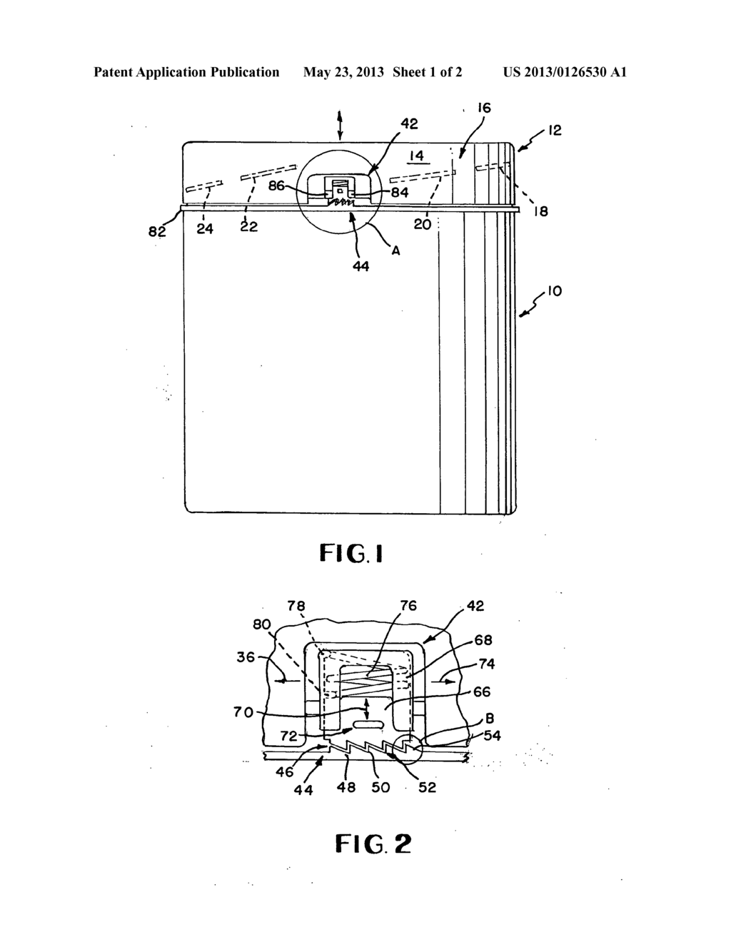 Locking Lid Container - diagram, schematic, and image 02