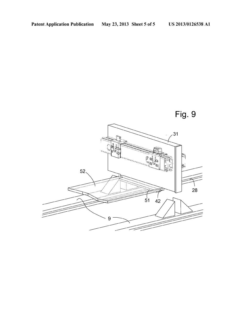 REFRIGERATOR COMPRISING AN EXTRACTABLY GUIDED RECEPTABLE FOR CHILLED GOODS - diagram, schematic, and image 06