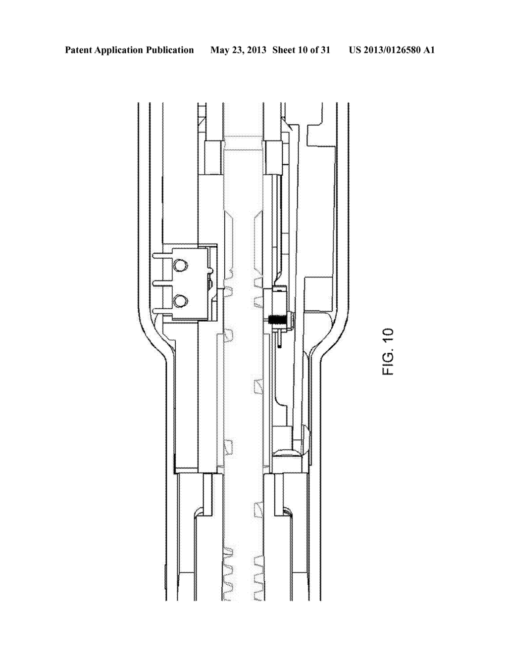 ELECTRICAL SURGICAL INSTRUMENT WITH OPTIMAL TISSUE COMPRESSION - diagram, schematic, and image 11