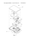 BASE FOR HARD DISK DRIVE AND HARD DISK DRIVE INCLUDING THE SAME diagram and image