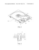 BASE FOR HARD DISK DRIVE AND HARD DISK DRIVE INCLUDING THE SAME diagram and image