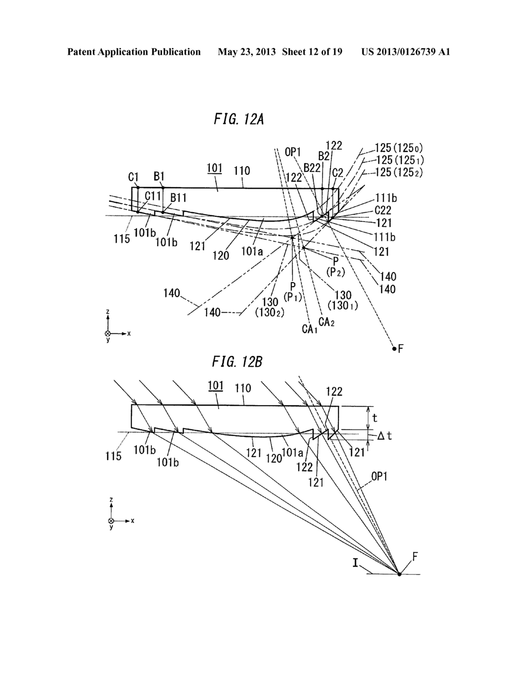 OPTICAL DETECTION DEVICE, AND APPARATUS USING SAME - diagram, schematic, and image 13