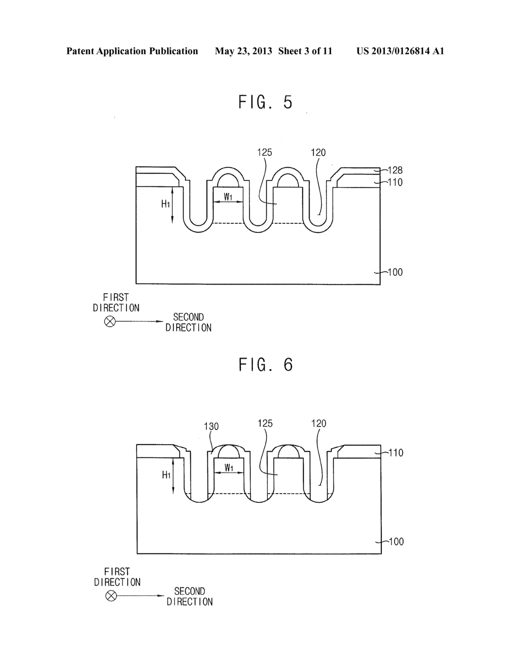 SEMICONDUCTOR DEVICES HAVING MULTI-WIDTH ISOLATION LAYER STRUCTURES - diagram, schematic, and image 04