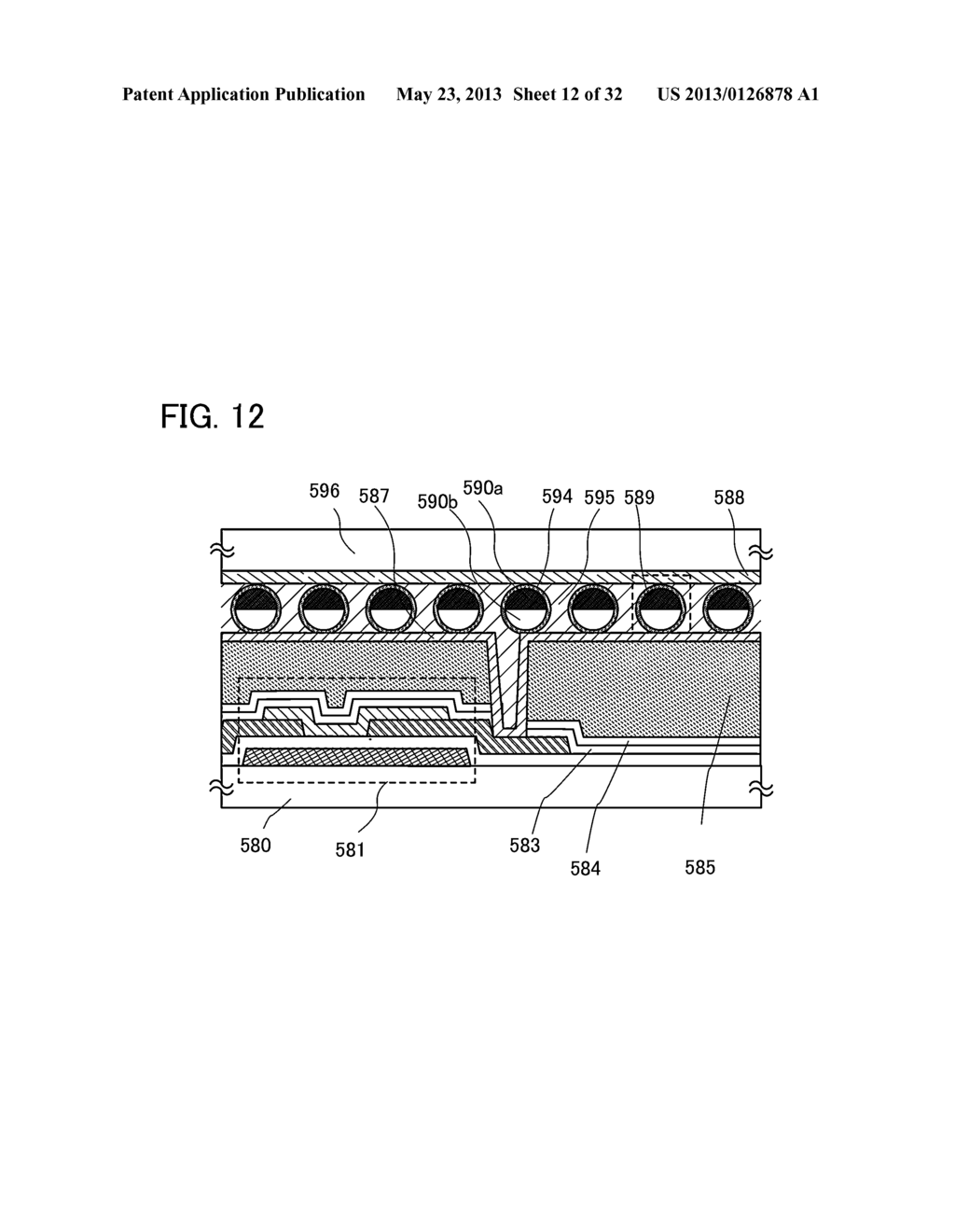 DISPLAY DEVICE AND METHOD FOR MANUFACTURING THE SAME - diagram, schematic, and image 13