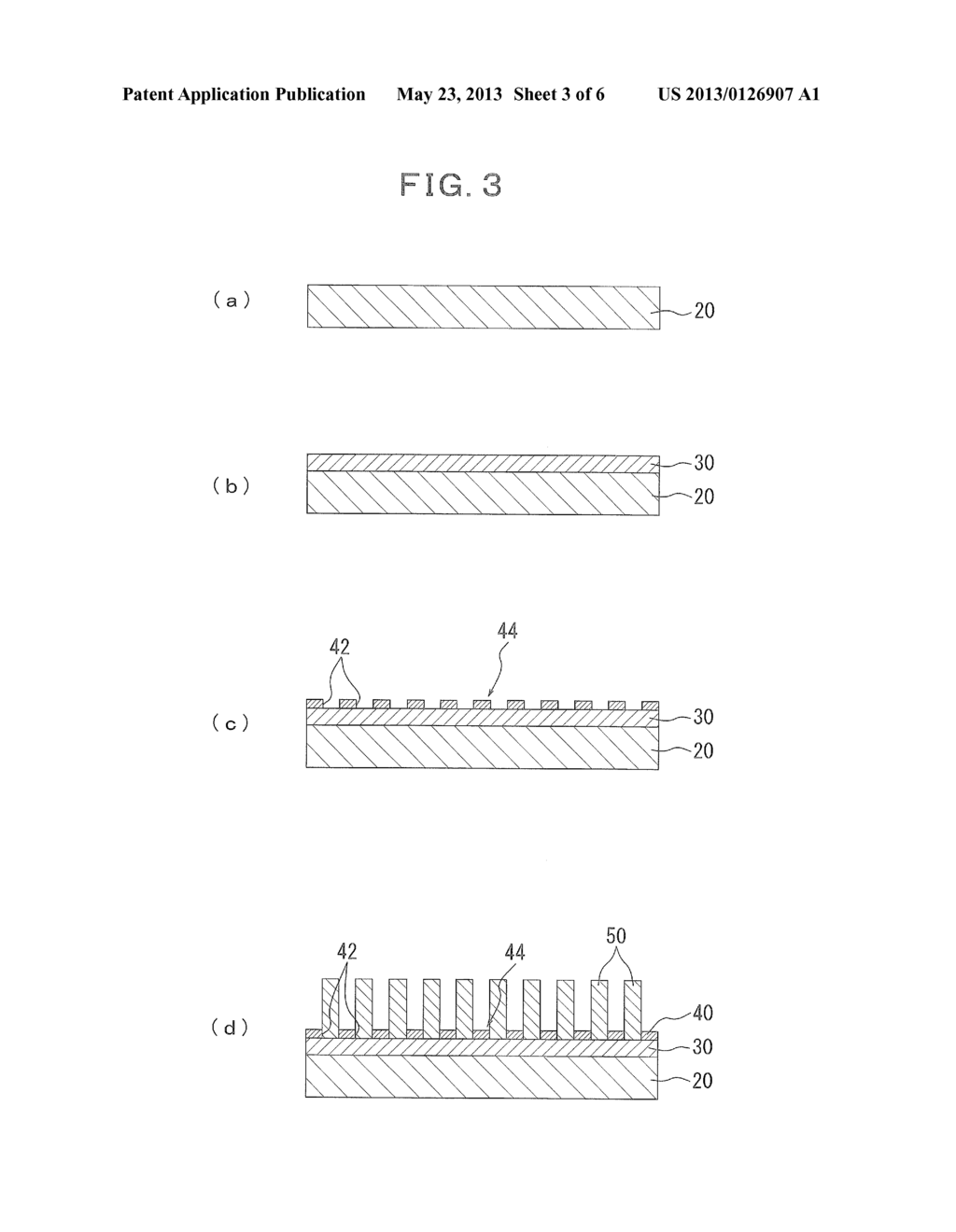 GROUP III NITRIDE SEMICONDUCTOR DEVICE AND METHOD FOR MANUFACTURING THE     SAME - diagram, schematic, and image 04