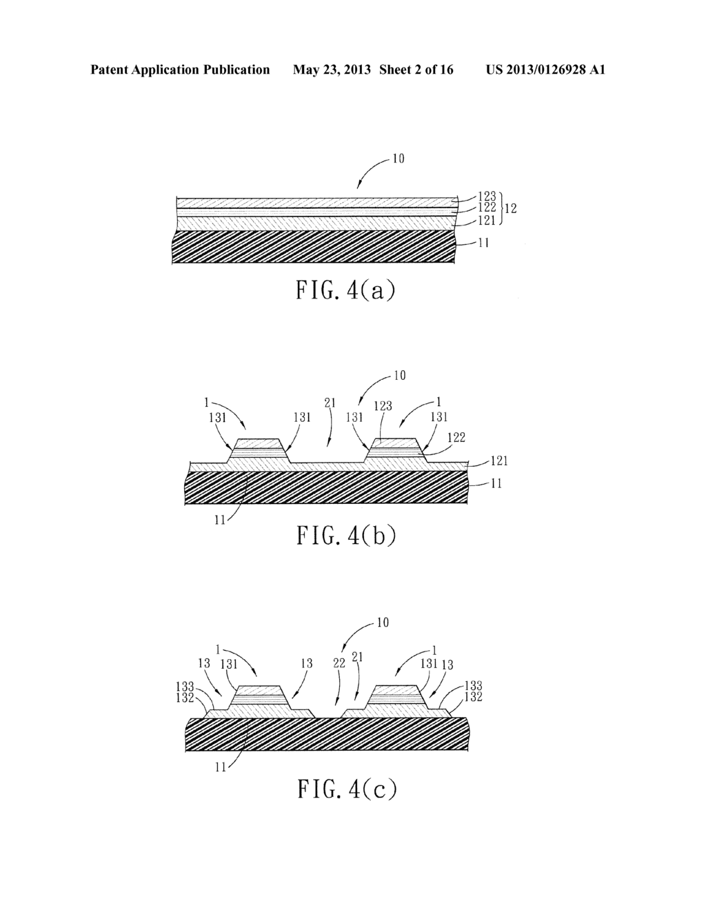 LIGHT EMITTING DIODE CHIP, AND METHODS FOR MANUFACTURING AND PACKAGING THE     SAME - diagram, schematic, and image 03