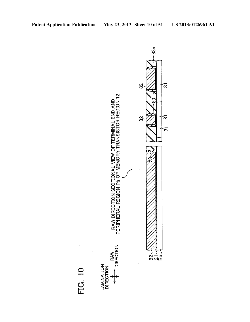 NON-VOLATILE SEMICONDUCTOR STORAGE DEVICE AND METHOD OF MANUFACTURING THE     SAME - diagram, schematic, and image 11