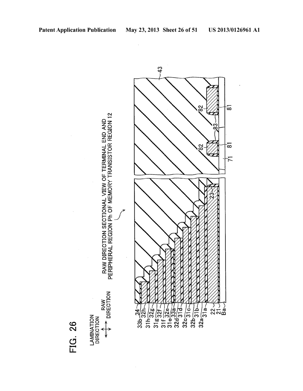 NON-VOLATILE SEMICONDUCTOR STORAGE DEVICE AND METHOD OF MANUFACTURING THE     SAME - diagram, schematic, and image 27