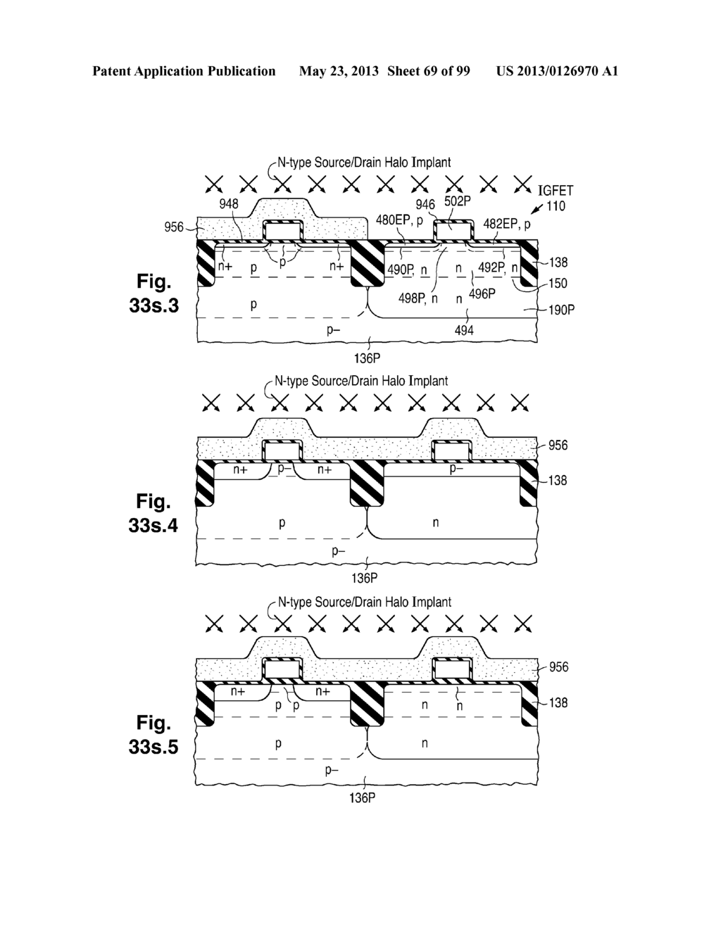 CONFIGURATION AND FABRICATION OF SEMICONDUCTOR STRUCTURE USING EMPTY AND     FILLED WELLS - diagram, schematic, and image 70