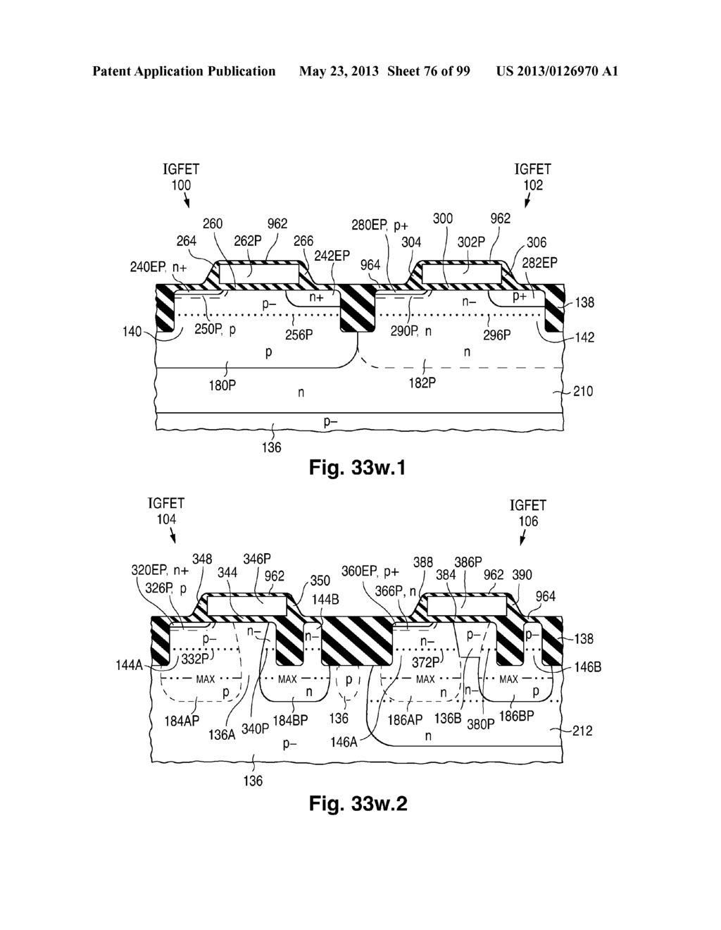 CONFIGURATION AND FABRICATION OF SEMICONDUCTOR STRUCTURE USING EMPTY AND     FILLED WELLS - diagram, schematic, and image 77