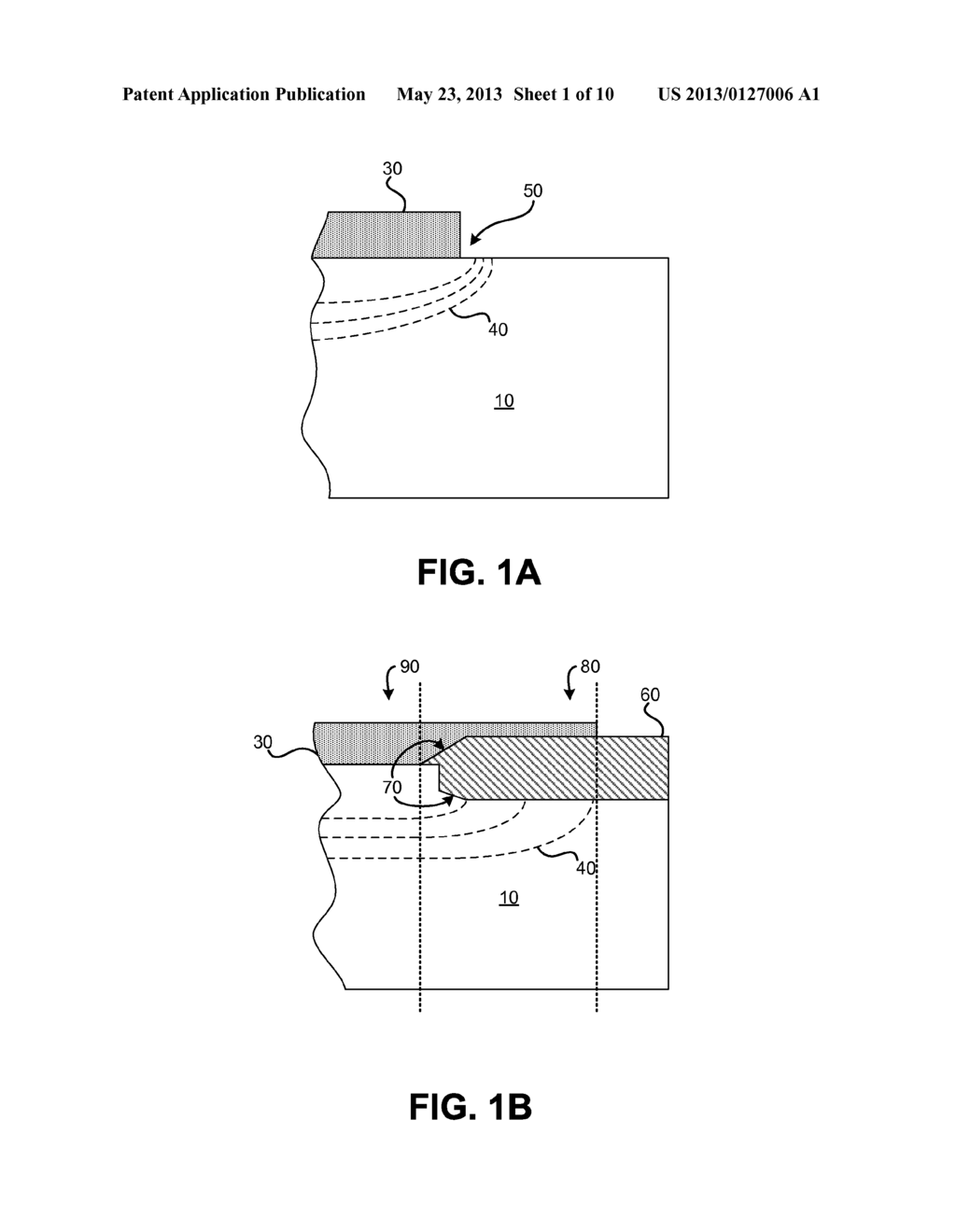 GAN-BASED SCHOTTKY BARRIER DIODE WITH FIELD PLATE - diagram, schematic, and image 02