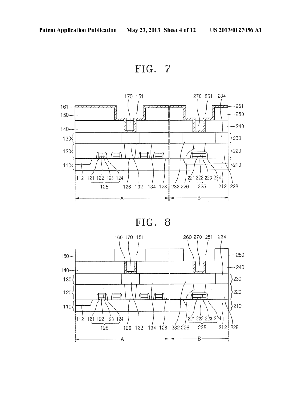 SEMICONDUCTOR DEVICES INCLUDING DUAL DAMASCENE METALLIZATION STRUCTURES - diagram, schematic, and image 05