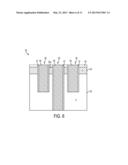 THROUGH SILICON VIA IN N+ EPITAXY WAFERS WITH REDUCED PARASITIC     CAPACITANCE diagram and image