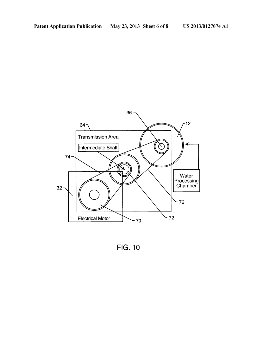 SYSTEM FOR DECONTAMINATING WATER AND GENERATING WATER VAPOR - diagram, schematic, and image 07