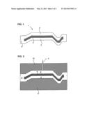 MOULDED MULTILAYER PLASTICS COMPONENT WITH CONTINUOUSLY REINFORCED FIBRE     PLIES AND PROCESS FOR PRODUCING THIS COMPONENT diagram and image